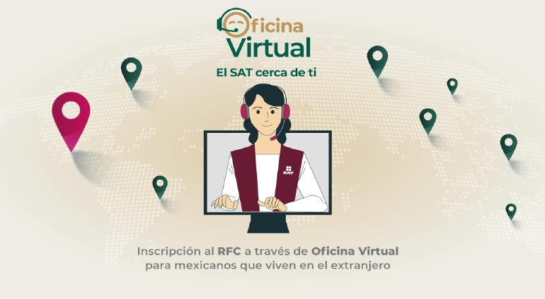 SAT e IME lanzan oficina virtual para RFC de mexicanos en el extranjero